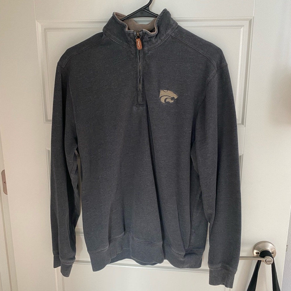 K-State Kansas State 1/4 quarter zip jacket pullover